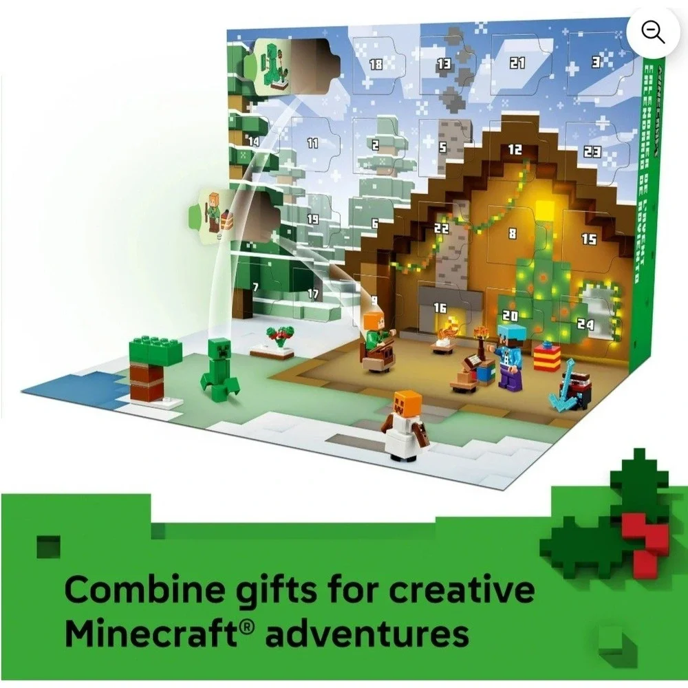 LEGO Minecraft 24 Days Winter Christmas Advent Calendar 2025 (21280)